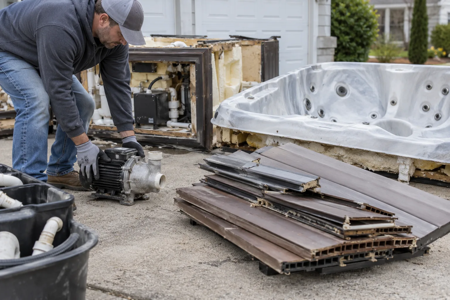 What Happens to a Hot Tub After Removal?